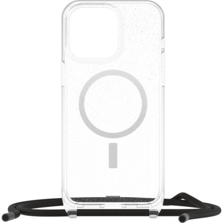 OtterBox React Series Necklace MagSafe iPhone 15 Pro Max nyakba akasztható tok átlászó csillámos (77-93589)