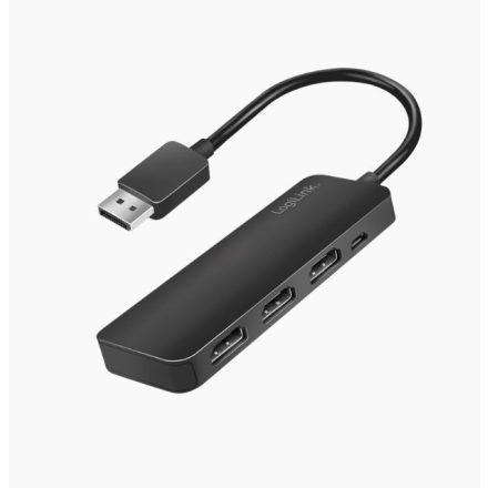 Logilink DisplayPort elosztó 1x3 port 1x DP - 3x HDMI 4K/60 Hz HDCP MST (CV0146)