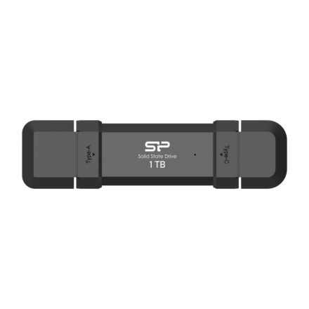 1TB Silicon Power DS72 külső SSD meghajtó fekete (SP001TBUC3S72V1K)