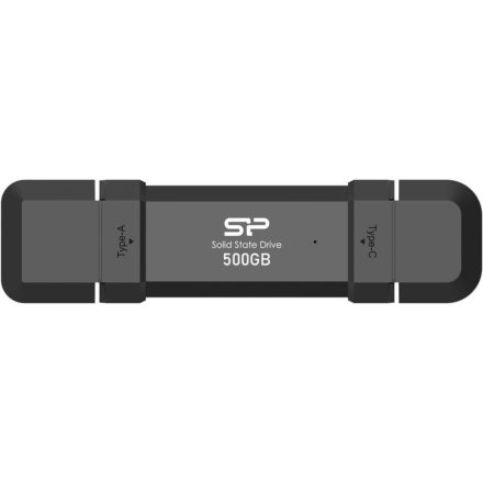 500GB Silicon Power DS72 külső SSD meghajtó fekete (SP500GBUC3S72V1K)