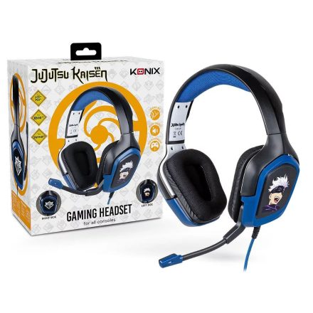 Konix Jujutsu Kaisen univerzális vezetékes gamer headset (KX-JUJU-GH-UNIV)