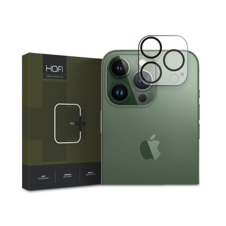 HOFI Apple iPhone 15 Pro/15 Pro Max Cam Pro+ hátsó kameralencse védő edzett üveg átlátszó (HO604443)