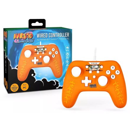 Konix Naruto Nintendo Switch/PC vezetékes kontroller narancssárga (KX-NAR-SW-PAD-O)