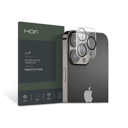 HOFI Apple iPhone 13 Pro/13 Pro  Max Cam Pro+ hátsó kameralencse védő edzett üveg átlátszó (FN0257)