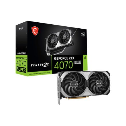 MSI GeForce RTX 4070 SUPER 12GB VENTUS 2X OC videokártya