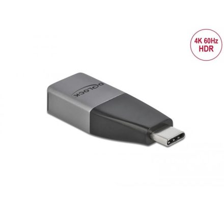 Delock USB Type-C adapter mini DisplayPort (DP Alt Mode) 4K 60 Hz – kompakt kialakítású (64121)