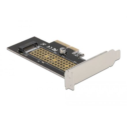 Delock PCI Express x4-kártya - 1 x belső NVMe M.2 Key M 80 mm - alacsony profilú (90047)