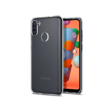 Spigen Liquid Crystal Samsung A115F Galaxy A11 ütésálló hátlaptok átlátszó (SP0078)