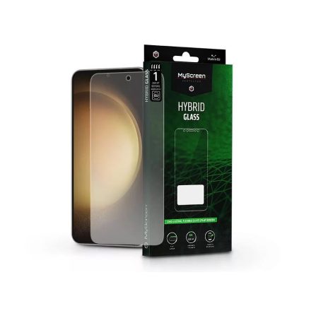 MyScreen Protector Hybrid Glass Green Samsung S901B Galaxy S22 5G / Galaxy S23 rugalmas üveg kijelzővédő fólia (LA-2294)