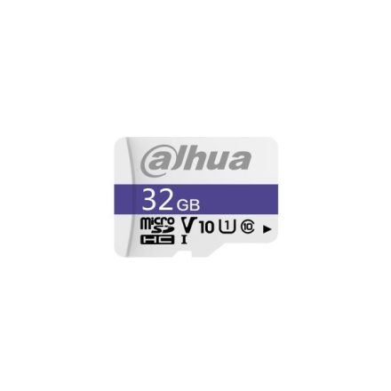 32GB microSDHC Dahua C100 CL10 U1 V10 memóriakártya (DHI-TF-C100/32GB)