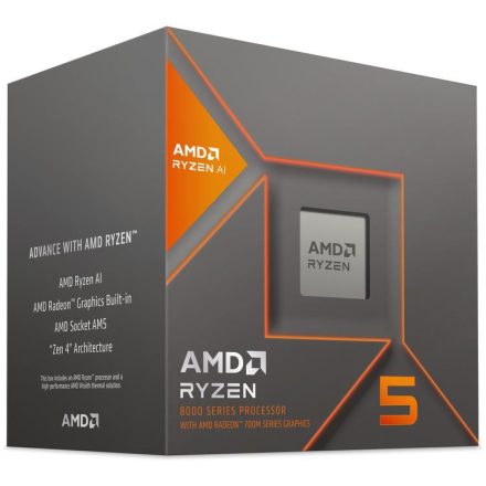 AMD Ryzen 5 8600G 4.3GHz Socket AM5 dobozos (100-100001237BOX)