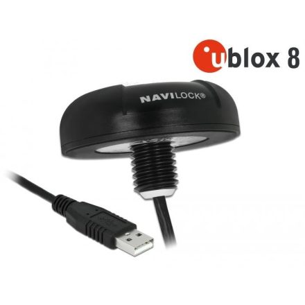Navilock NL-8004U u-blox 8 USB GPS vevőegység (62531)