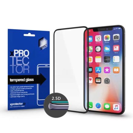 XPRO Tempered Glass Full 2.5D 0.33 kijelzővédő üveg Xiaomi Redmi 13C 4G készülékhez (129751)