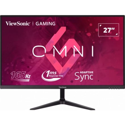 27" ViewSonic VX2718-P-mhd LCD monitor fekete