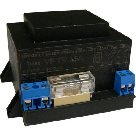 Beépíthető transzformátor kaputelefonokhoz (VF-TR 30A/35A (12VAC))