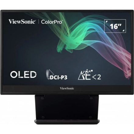 16" ViewSonic VP16-OLED monitor fekete