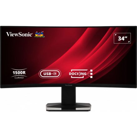 34" ViewSonic VG3419C ívelt LCD monitor fekete