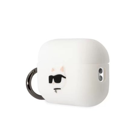 Karl Lagerfeld Airpods Pro tok fehér (KLAP2RUNCHH)