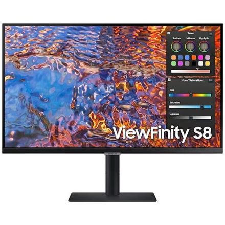 27" Samsung ViewFinity S8 LCD monitor (LS27B800PXPXEN)