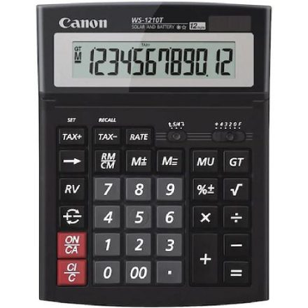 Canon WS-1210T asztali számológép (0694B001)