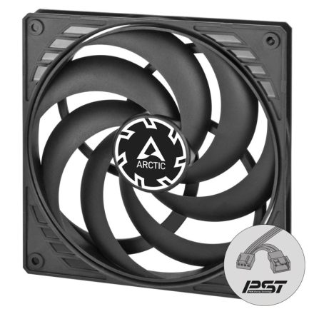 Arctic P14 Slim PWM PST ház hűtő ventilátor 14cm fekete (ACFAN00268A)