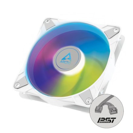 Arctic P14 PWM PST A-RGB ház hűtő ventilátor 14cm fehér (ACFAN00276A)