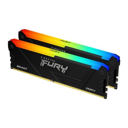 64GB 3200MHz DDR4 RAM Kingston Fury Beast RGB CL16 (2x32GB) (KF432C16BB2AK2/64)