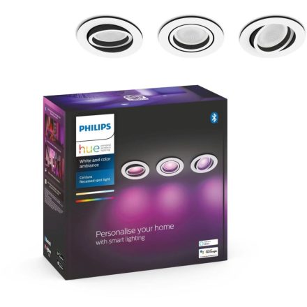 Philips Hue Centura beépíthető lámpa 3db (929003045201)