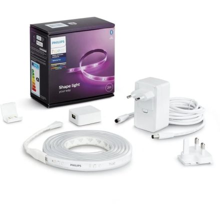 Philips Hue LightStrip Plus v4 LED szalag 2m (929002269101)