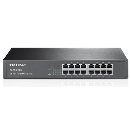 TP-Link TL-SF1016DS 10/100Mbps 16 portos Switch