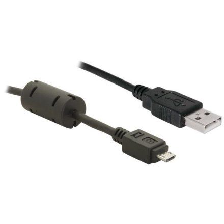 DeLock DL82299 USB 2.0 Type-A (male) - Micro Type-B (male) kábel 1m