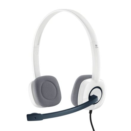 Logitech Headset H150 mikrofonos fejhallgató Coconut (981-000350)