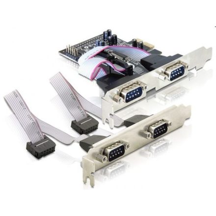 Delock DL89178 PCI Express > 4 x Serial