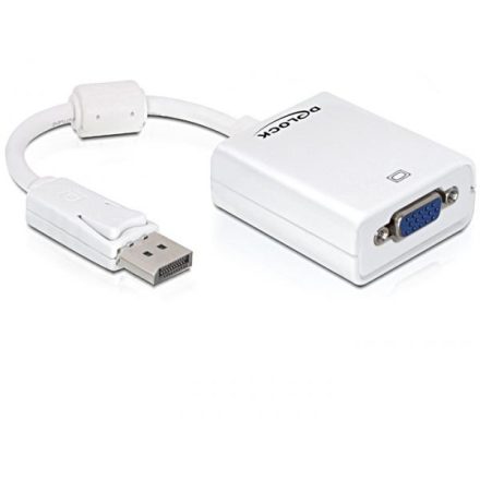 Delock DL61766 Displayport male -> VGA 15tűs female adapter