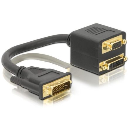 Delock DL65052 DVI29 male > DVI29 + VGA female adapter