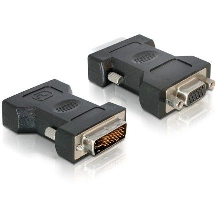 Delock DL65016 VGA 15 tűs female -> DVI 24+5 male adapter