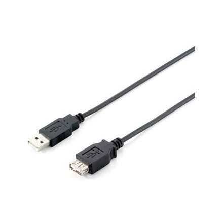 Equip 128850 USB 2.0 A-A hosszabbítókábel apa - anya duplán árnyékolt 1,8m