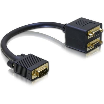 Delock DL65060 VGA male -> 2x VGA female adapter