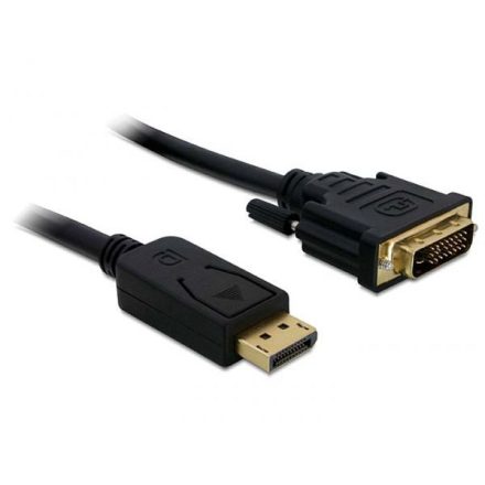 Delock DL82590 Displayport - DVI 24+1 kábel apa - apa 1.0m