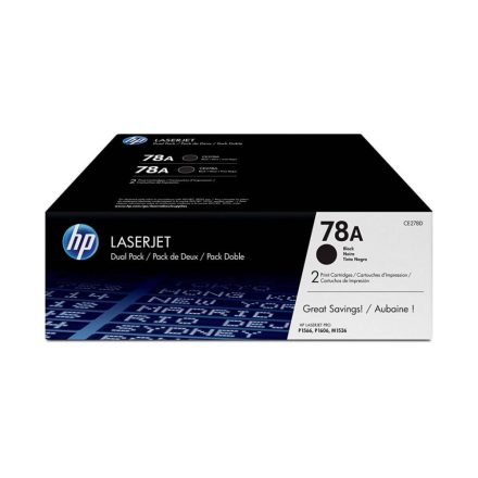 HP CE278AD fekete dupla toner (78A)