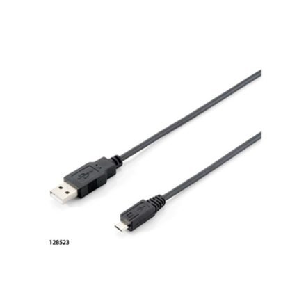 Equip 128523 USB 2.0 A-microB kábel apa/apa 1,8m