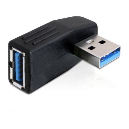 Delock DL65341 USB 3.0 apa-anya vízszintesen 90°-ban forgatott adapter