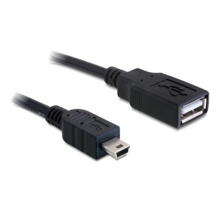 DeLock DL82905 USB 2.0-A anya -> mini USB apa kábel  0.5m