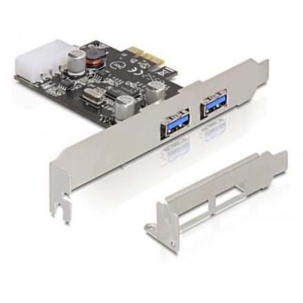 DeLock DL89243 PCI Express kártya -> 2x USB 3.0