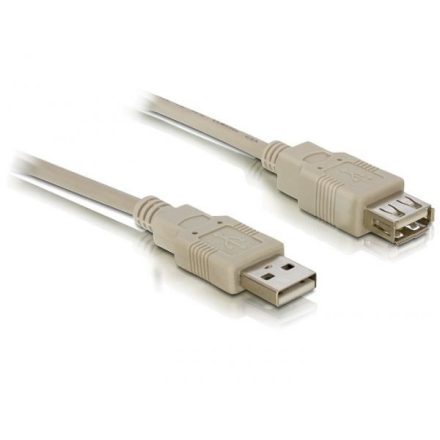 Delock DL82240 USB 2.0-A (apa/anya) 3 méteres hosszabbító kábel