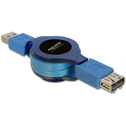 Delock DL82649 USB 3.0 visszatekerhető hosszabbító kábel