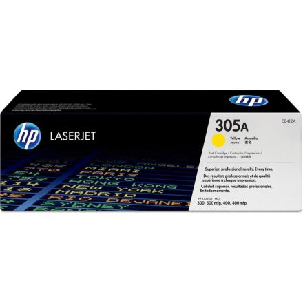 HP CE412A (305A) sárga toner