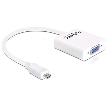 Delock 65347 HDMI-micro D apa -> VGA anya adapter