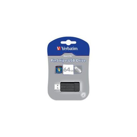 Pen Drive 64GB Verbatim Store 'n' Go fekete (49065)