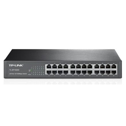 TP-Link TL-SF1024D 10/100 Mbps 24 portos switch